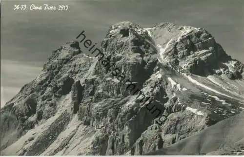 Cima Puez - Foto-Ansichtskarte - Ediz. Ghedina Cortina