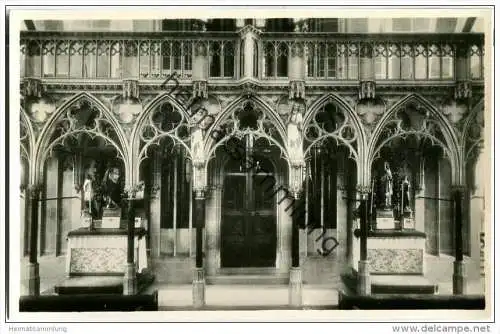 Oberwesel - Liebfrauenkirche - Lettner - Foto-AK