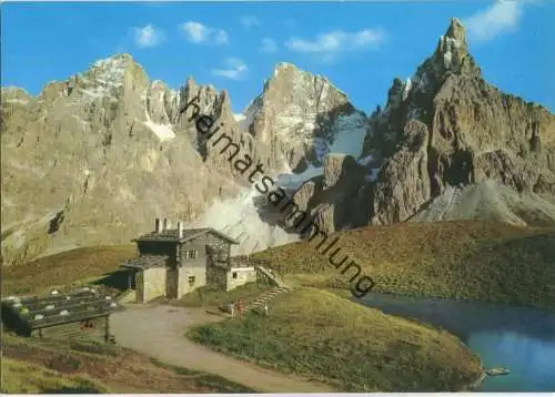 Passo Rolle - Baita G. Segantini - Foto-AK Grossformat - Ediz. Hermes