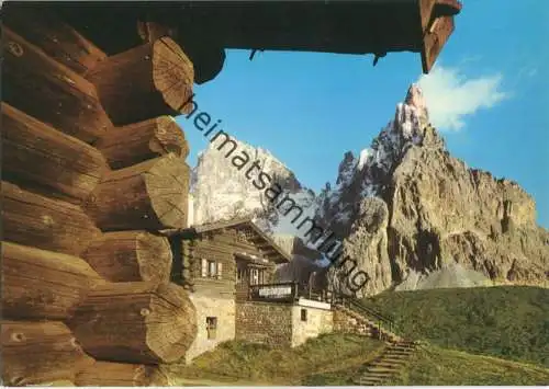 Passo Rolle - Baita G. Segantini - Foto-AK Grossformat - Ediz. Hermes