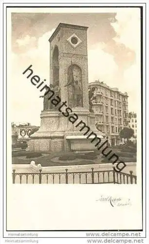 Istanbul - Bey oglu taksim Platz - Republik-Denkmal
