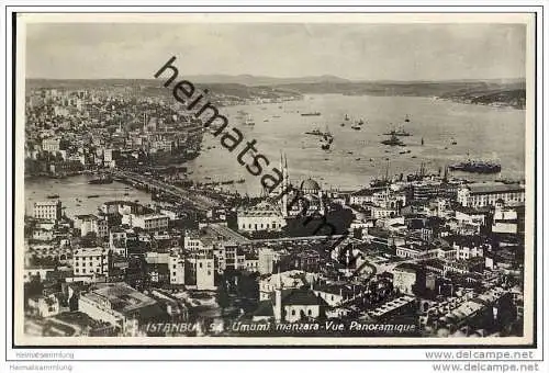 Istanbul - Umumi manzara - Foto-AK 30er Jahre