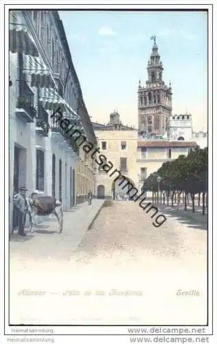 Sevilla - Alcazar - Partio de las Banderas ca. 1900