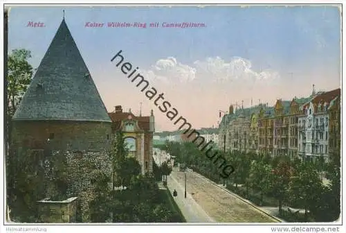 Metz - Kaiser Wilhelm Ring - Camouffelturm - Feldpost