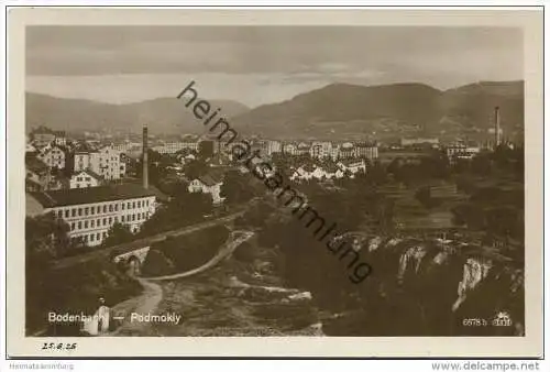 Bodenbach - Podmokly - Foto-AK 1926