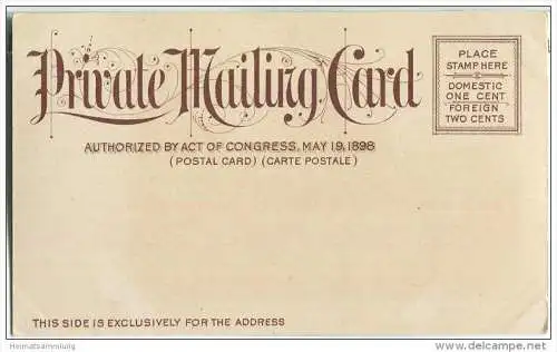 Hotel Del Monte - Monterey California - Privat Mailing Card