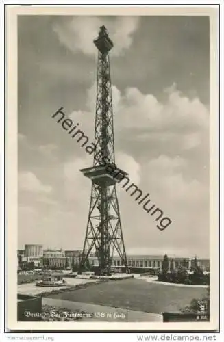 Berlin - Funkturm - Foto-AK