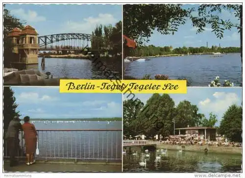 Berlin - Tegel - Tegeler See - AK Grossformat - Verlag Herbert Meyerheim Berlin