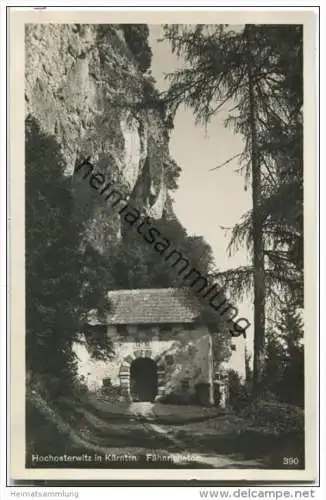 Schloss Hochosterwitz - Fähnrichstor - Foto-AK