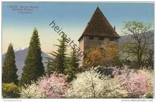 Meran - Schloss Rubein - Edition Photoglob Zürich