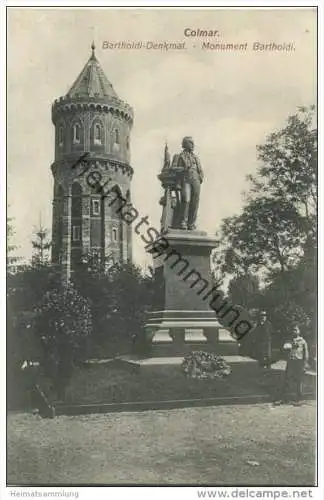 Colmar - Bartholdi Denkmal / Monument