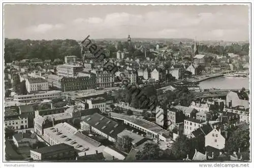 Blick auf Flensburg - Foto-AK