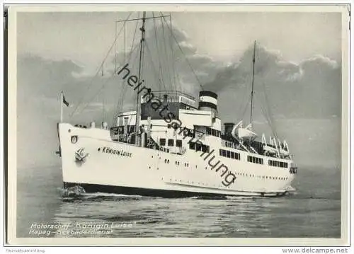 Motorschiff Königin Luise - Hapag-Seebäderdienst