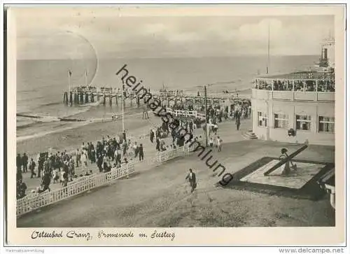 Selenogradsk - Ostseebad Cranz - Promenade - Seesteg - Foto-AK Grossformat