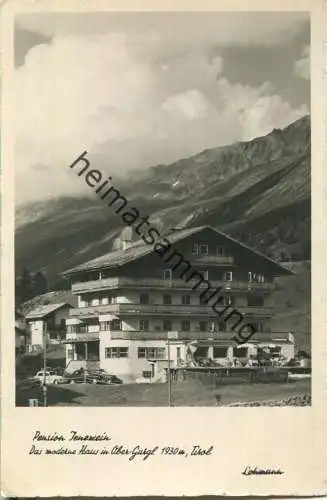 Ober-Gurgl - Pension Jenewein - Foto-AK - Verlag Lohmann und Aretz Ober-Gurgl