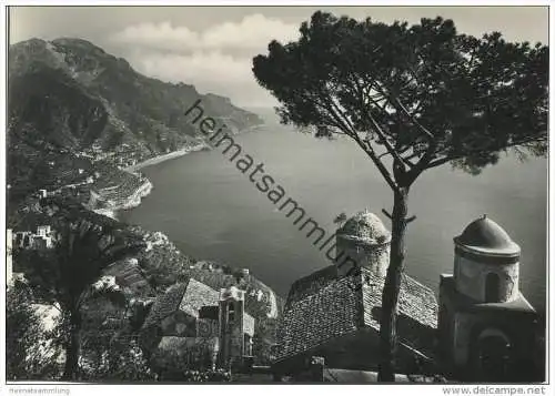 Ravello - Panorama de Villa Rufolo - Vera fotografia - Foto-AK Grossformat