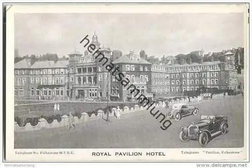 Folkestone - Royal Pavilion Hotel - Kent