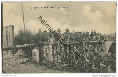 55110 Sivry an der Maas - Kronprinzenbrücke