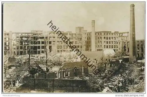 Lille - l'explosion 1916 - les ruines - Foto-AK