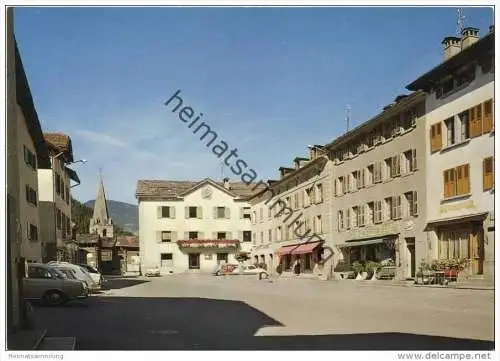 Le Châble - Place du Châble et Maison Communale - AK Grossformat