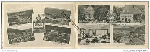 57368 Lennestadt-Bilstein - Hotel zur Freiheit - Werbe-Doppelkarte