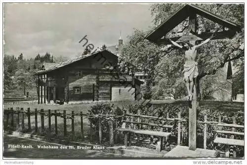 Wohnhaus des heiligen Bruder Klaus - Foto-AK