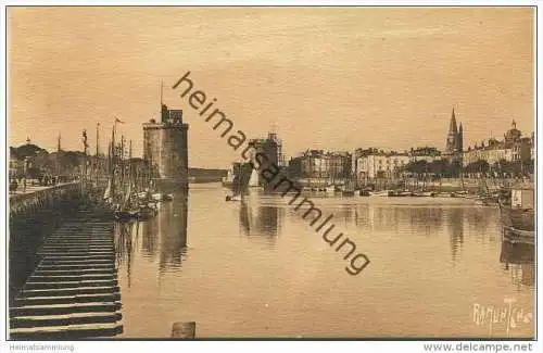 La Rochelle - Sortie du Port - Ramuntche - Rückseite beschrieben