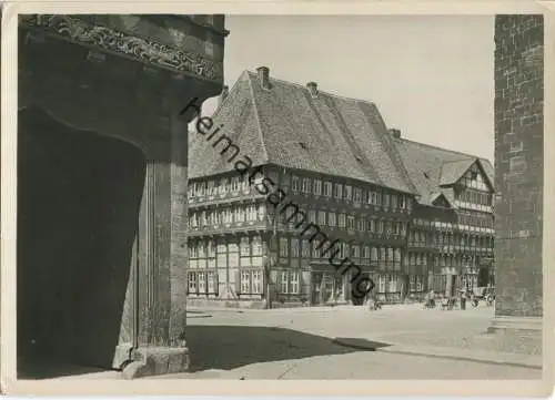 Braunschweig - Wollmarkt - Foto-AK Grossformat - Verlag Deutscher Kunstverlag Berlin