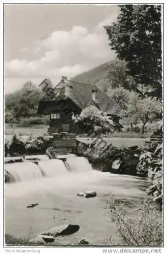 Gutach - Altes Schwarzwaldhaus - Foto-AK