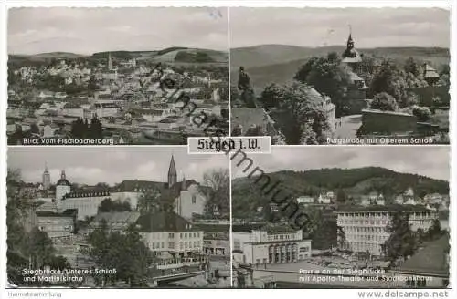 Siegen in Westfalen - Foto-AK