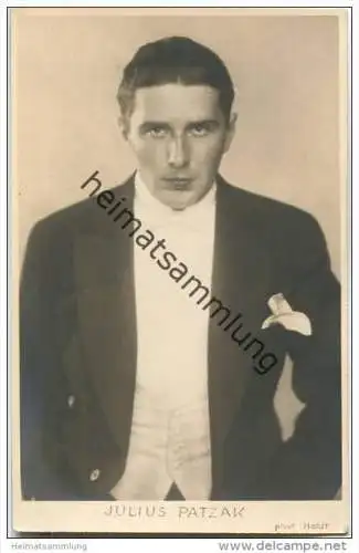 Julius Patzak - österreichischer Opern- und Liedsänger (Tenor) - Foto-AK