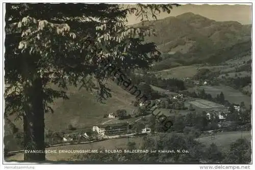 Evangelische Erholungsheime Salzerbad bei Kleinzell - Foto-AK