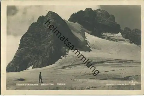 Hoher und Niederer Dachstein - Verlag Brüder Lenz Dobl 1926