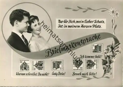 Briefmarken-Sprache - Foto-AK Grossformat - Verlag Amag 9027/1