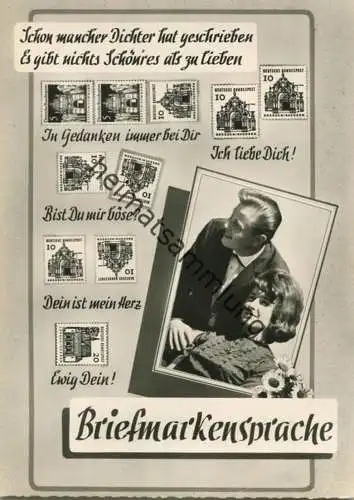 Briefmarken-Sprache - Foto-AK Grossformat - Verlag Amag 9027/10