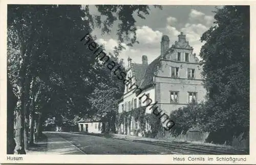 Husum - Haus Cornils im Schlossgrund - Verlag Husumer Postkarten-Vereinigung