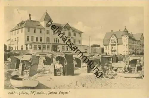 Kühlungsborn - FDJ-Heim Jochen Weigert - Foto-AK - Verlag VEB Volkskunstverlag Reichenbach gel. 1955