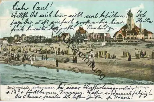 Swinoujscie - Swinemünde - Strand - Verlag Ottmar Zieher München