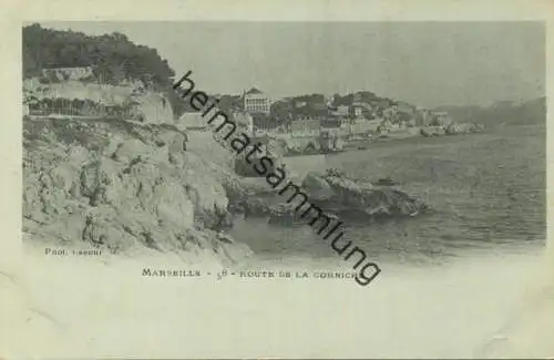 Marseille - Route de la Corniche ca. 1900