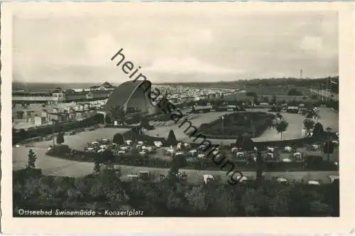 Swinoujscie - Swinemünde - Konzertplatz - Verlag Schöning & Co Lübeck