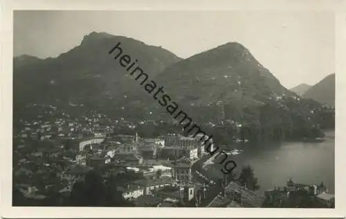 Lugano - Monte Bre und Monte Boglio - Foto-AK - Edition F. Auditor Lugano