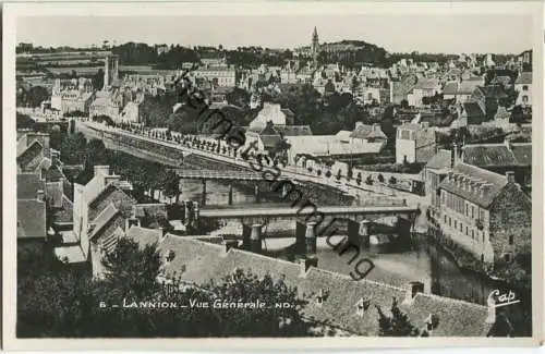 Lannion - Vue Generale - Foto-AK - Verlag C.A.P. Paris