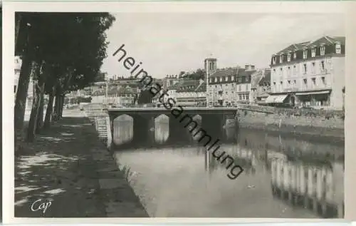 Lannion - Le pont Sainte-Anne - l'Hotel de France - Foto-AK - Verlag C.A.P. Paris