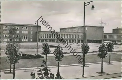 Duisburg - Bahnhof - Foto-Ansichtskarte - Verlag Wilhelm Schmitz Duisburg