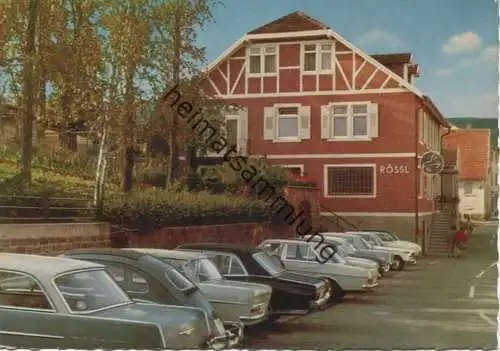 Waldhilsbach - Gasthof Rössel - Familie Hauck-Gaul - AK-Grossformat - Verlag Glogner & Sohn Neckargemünd