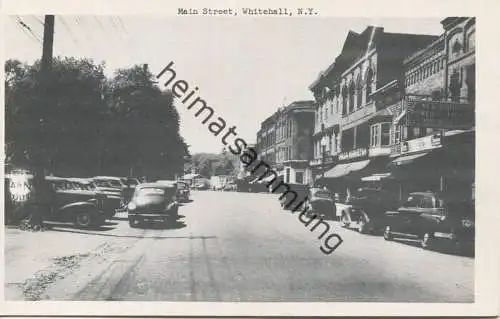 Whitehall N. Y. - Main Street