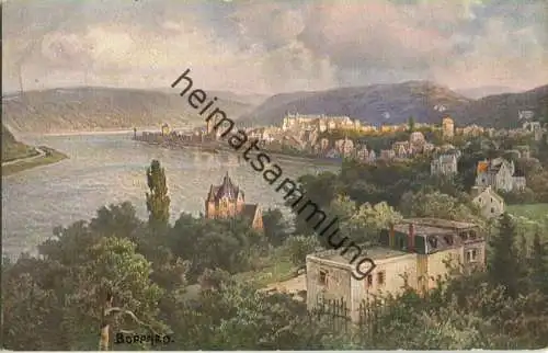 Boppard  - Künstler-Ansichtskarte - Verlag Hoursch & Bechstedt Köln