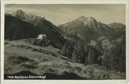 Gasthaus Steinerkogel - Foto-Ansichtskarte - Verlag Sepp Ritzer & Elis Braunhoft Innsbruck