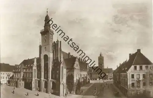 Frankfurt an der Oder - Rathaus - Foto-AK 20er Jahre - Verlag Georg Gierschner Frankfurt a. O.