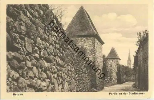 Bernau - Stadtmauer - Verlag J. Goldiner Berlin